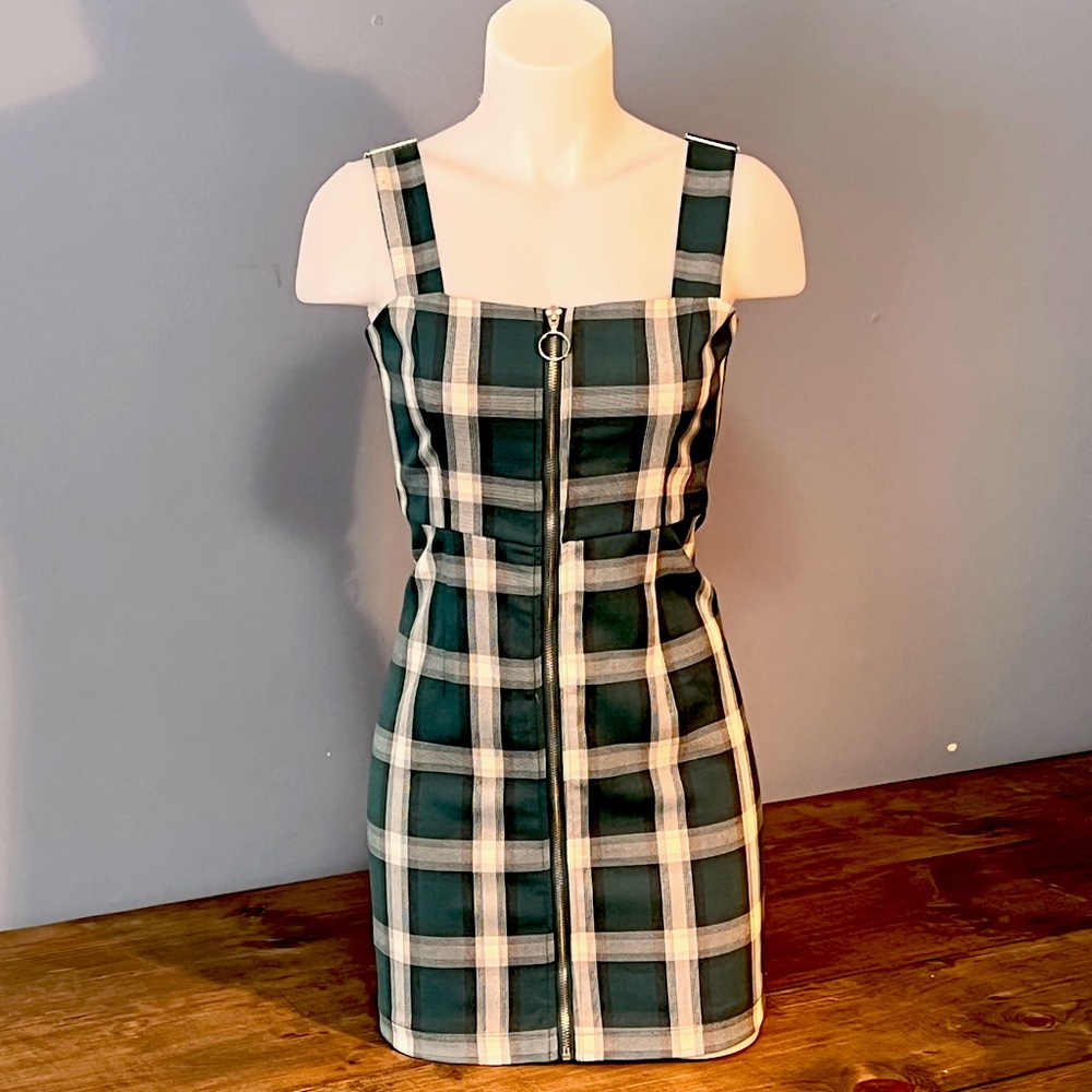 COPY - Emerald Plaid Dress